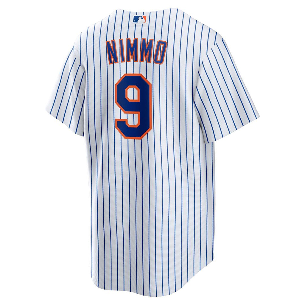 New York Mets Brandon Nimmo Nike Home Replica Jersey - White Team Jersey Sports Fan Apparel