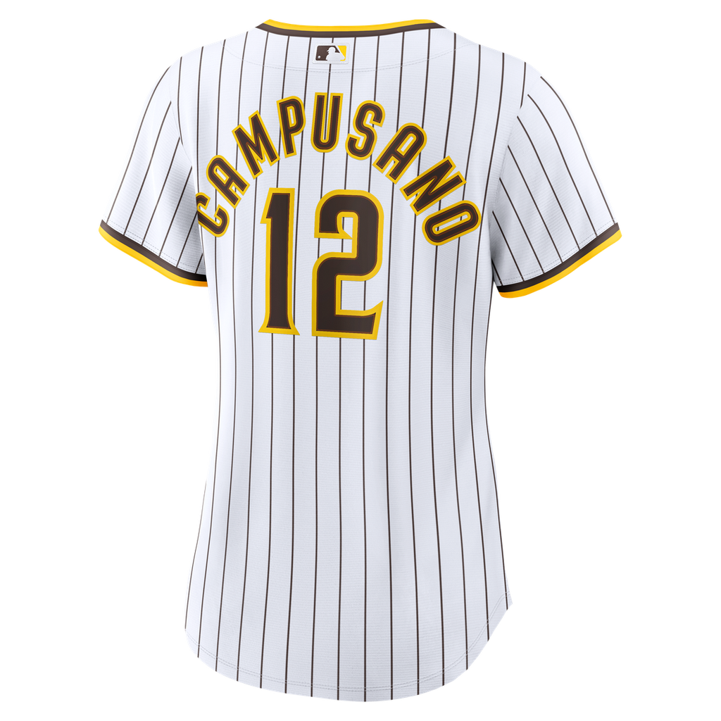 San Diego Padres Luis Campusano Nike Women's Home Replica Jersey - White Team Jersey Sports Fan Apparel