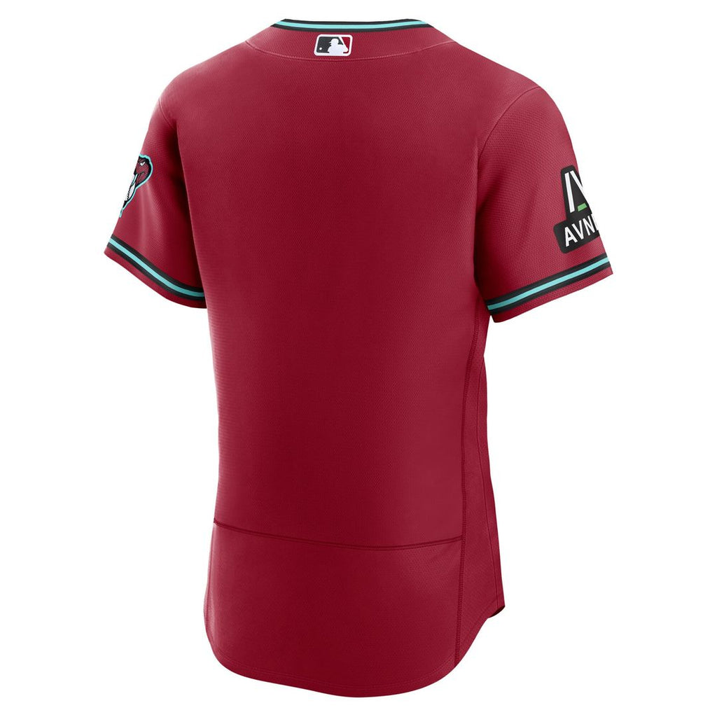 Arizona Diamondbacks Nike Alternate 2 Authentic Jersey - Crimson Team Jersey Sports Fan Apparel