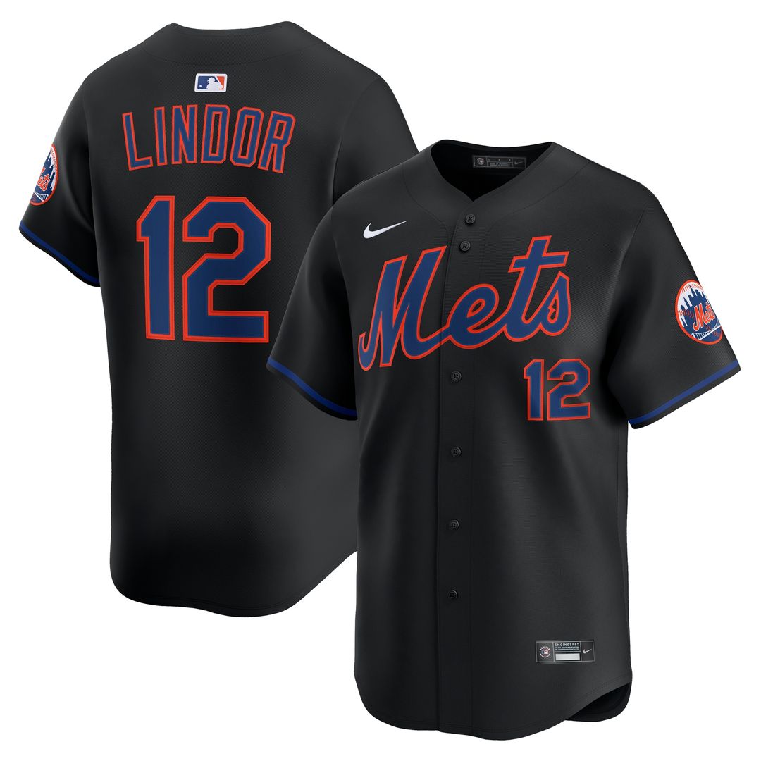 New York Mets Francisco Lindor Nike Home Limited Jersey - White Team Jersey Sports Fan Apparel