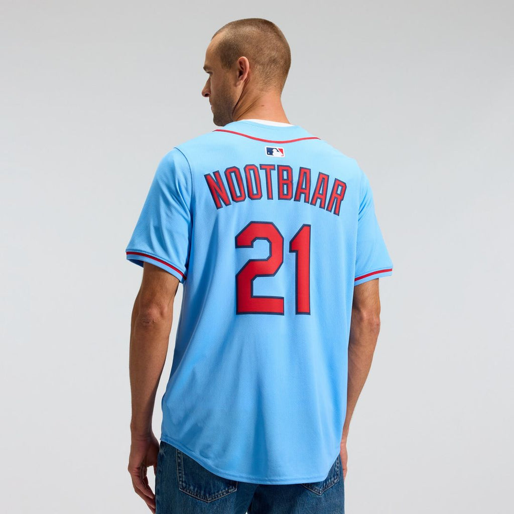 St. Louis Cardinals Lars Nootbaar Nike Alternate Limited Jersey - Light Blue Team Jersey Sports Fan Apparel