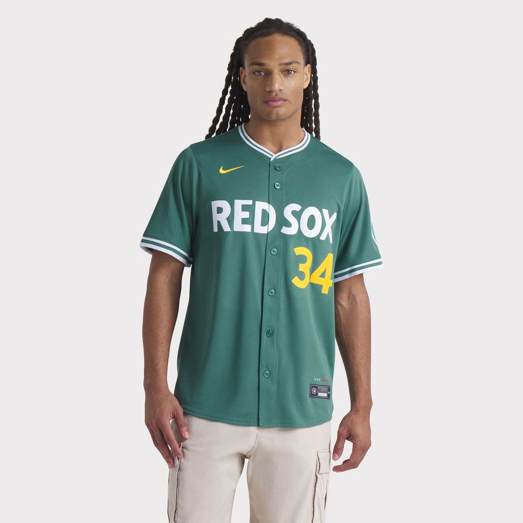 Boston Red Sox David Ortiz Nike 2025 City Connect Limited Retired Player Jersey - Green Team Jersey Sports Fan Apparel