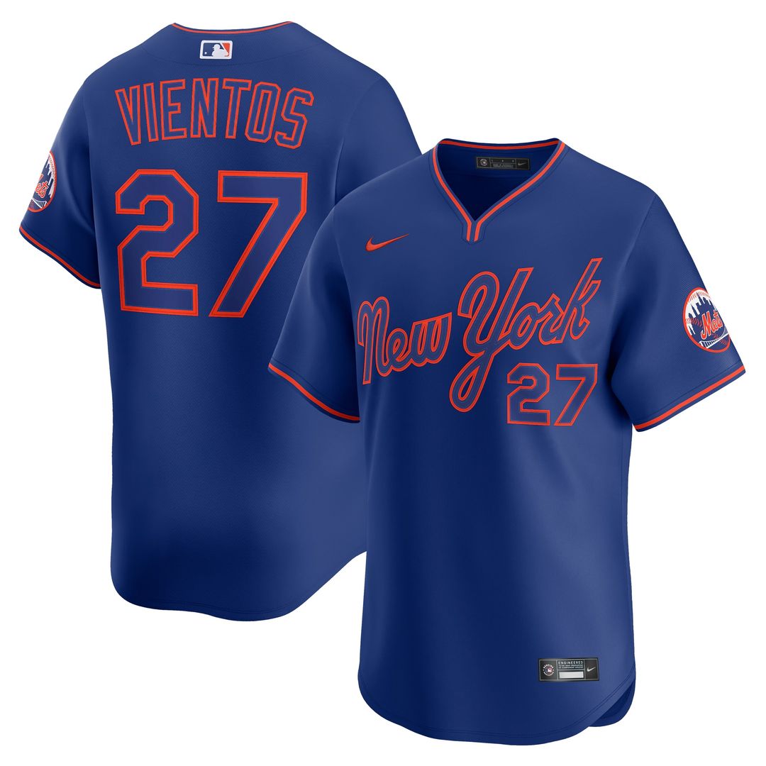 New York Mets Mark Vientos Nike All - Star Limited Jersey - Gray Team Jersey Sports Fan Apparel