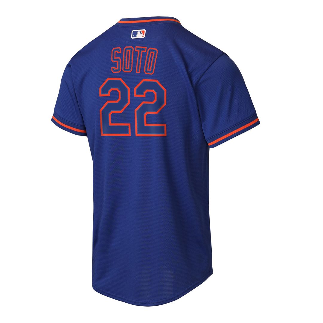 New York Mets Juan Soto Nike Youth Road Replica Jersey - Gray Team Jersey Sports Fan Apparel