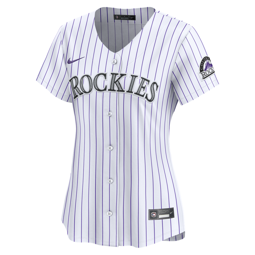 Colorado Rockies Nike Women's Home Limited Jersey - White Team Jersey Sports Fan Apparel
