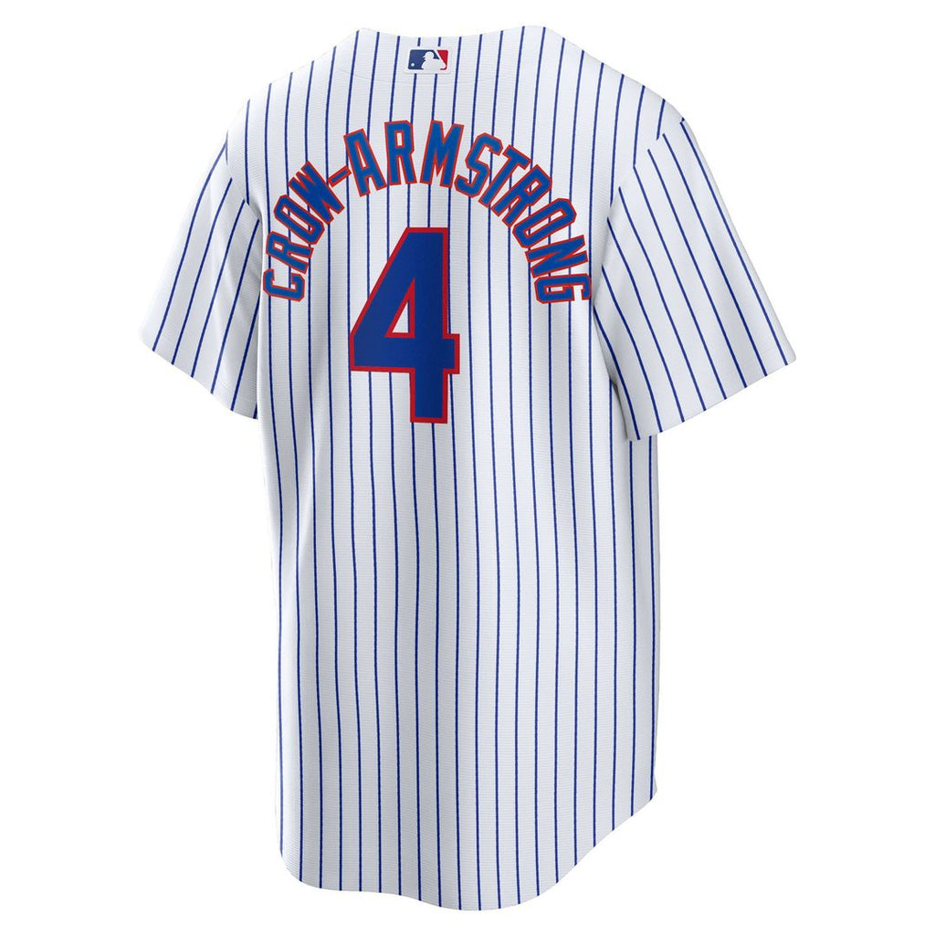 Chicago Cubs Pete Crow - Armstrong Nike Home Replica Jersey - White Team Jersey Sports Fan Apparel