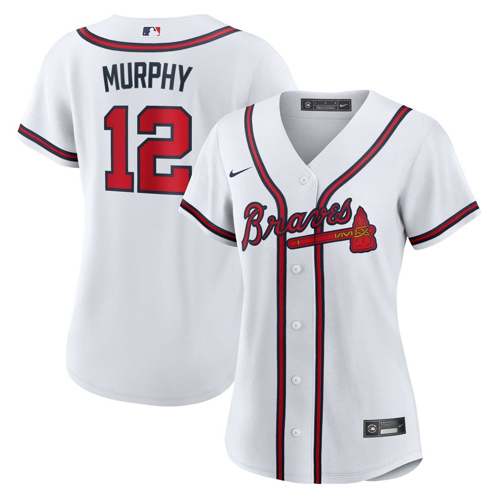 Atlanta Braves Sean Murphy Nike Women's Home Replica Jersey - White Team Jersey Sports Fan Apparel