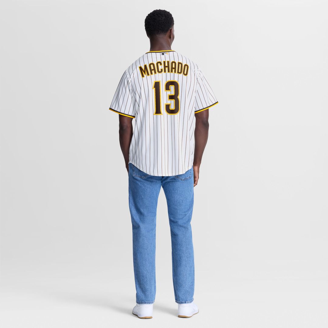 San Diego Padres Manny Machado Nike Home Replica Player Jersey - White Team Jersey Sports Fan Apparel