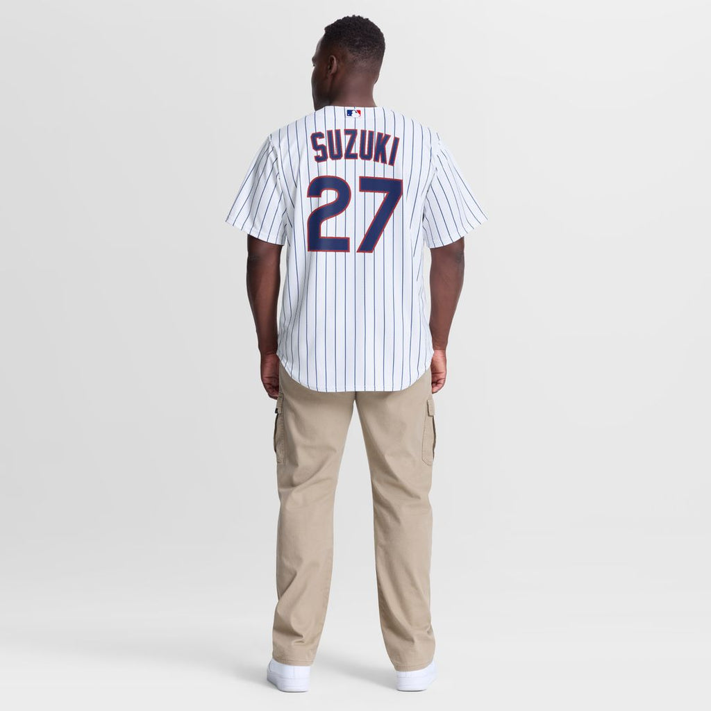 Chicago Cubs Seiya Suzuki Nike Home Replica Jersey - White Team Jersey Sports Fan Apparel