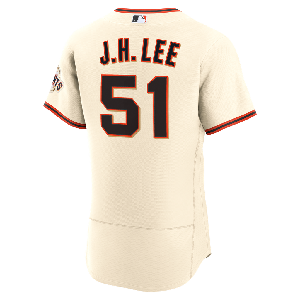 San Francisco Giants Jung Hoo Lee Nike Home Authentic Jersey - Cream Team Jersey Sports Fan Apparel