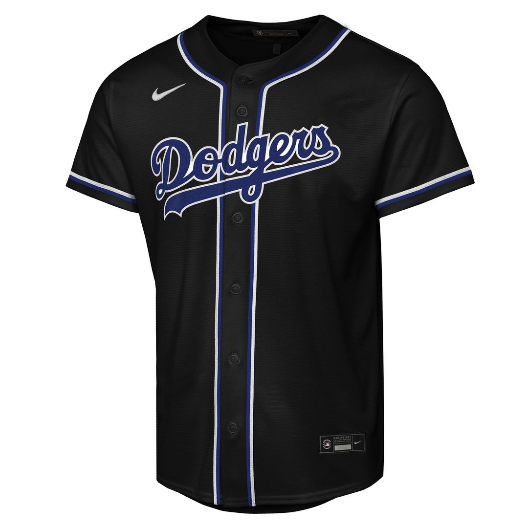 Los Angeles Dodgers Freddie Freeman Nike Youth Fashion Replica Player Jersey - Black Team Jersey Sports Fan Apparel