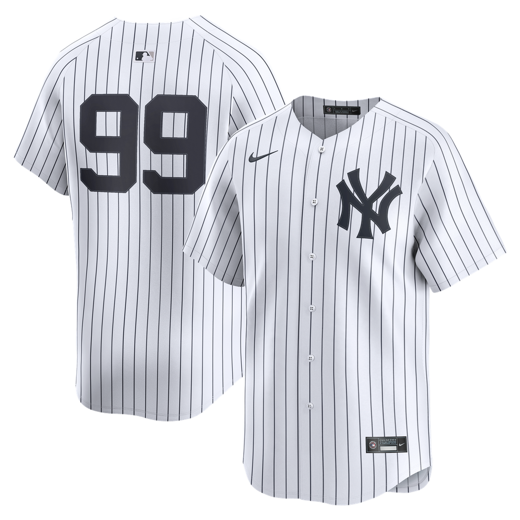 New York Yankees Aaron Judge Nike Home Limited Player Jersey - White Team Jersey Sports Fan Apparel