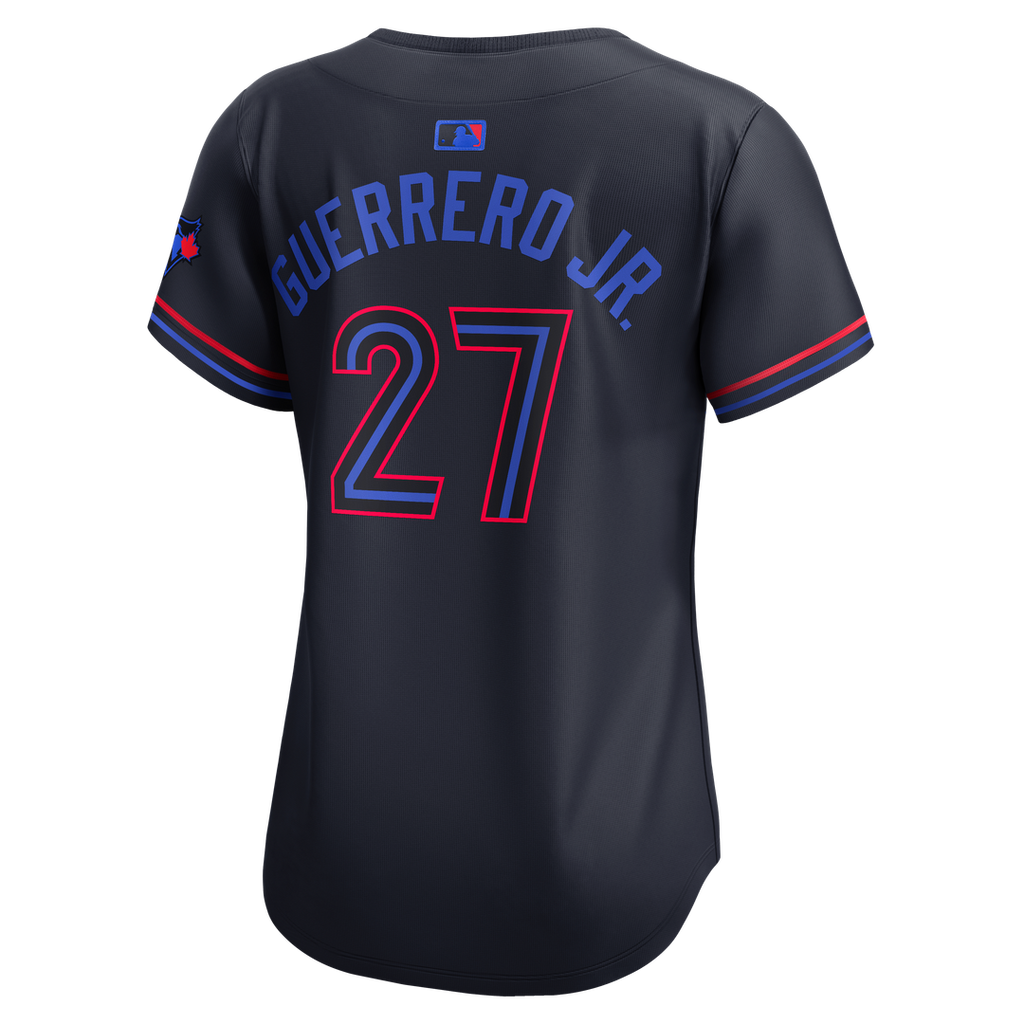 Toronto Blue Jays Vladimir Guerrero Jr. Nike Women's 2024 City Connect Limited Player Jersey - Navy Team Jersey Sports Fan Apparel