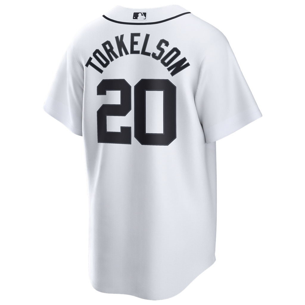 Detroit Tigers Spencer Torkelson Nike Home Replica Jersey - White Team Jersey Sports Fan Apparel