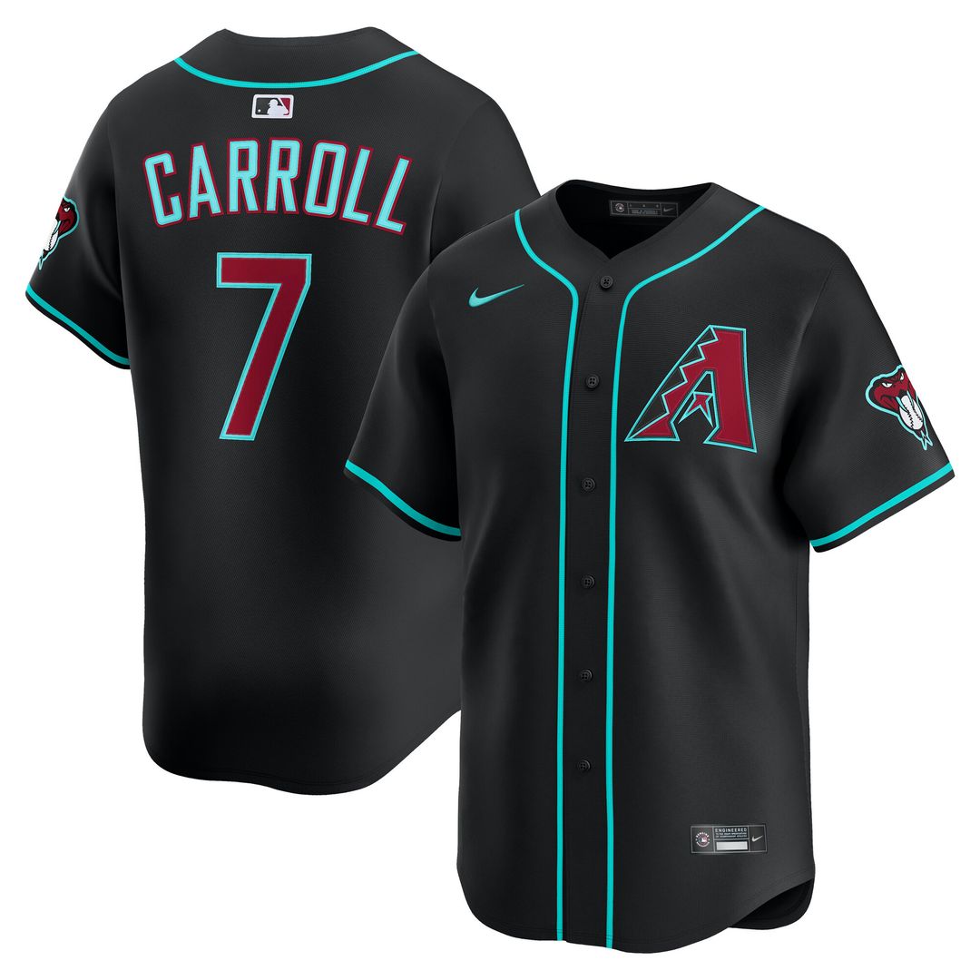Arizona Diamondbacks Corbin Carroll Nike Alternate Limited Jersey - Red Team Jersey Sports Fan Apparel
