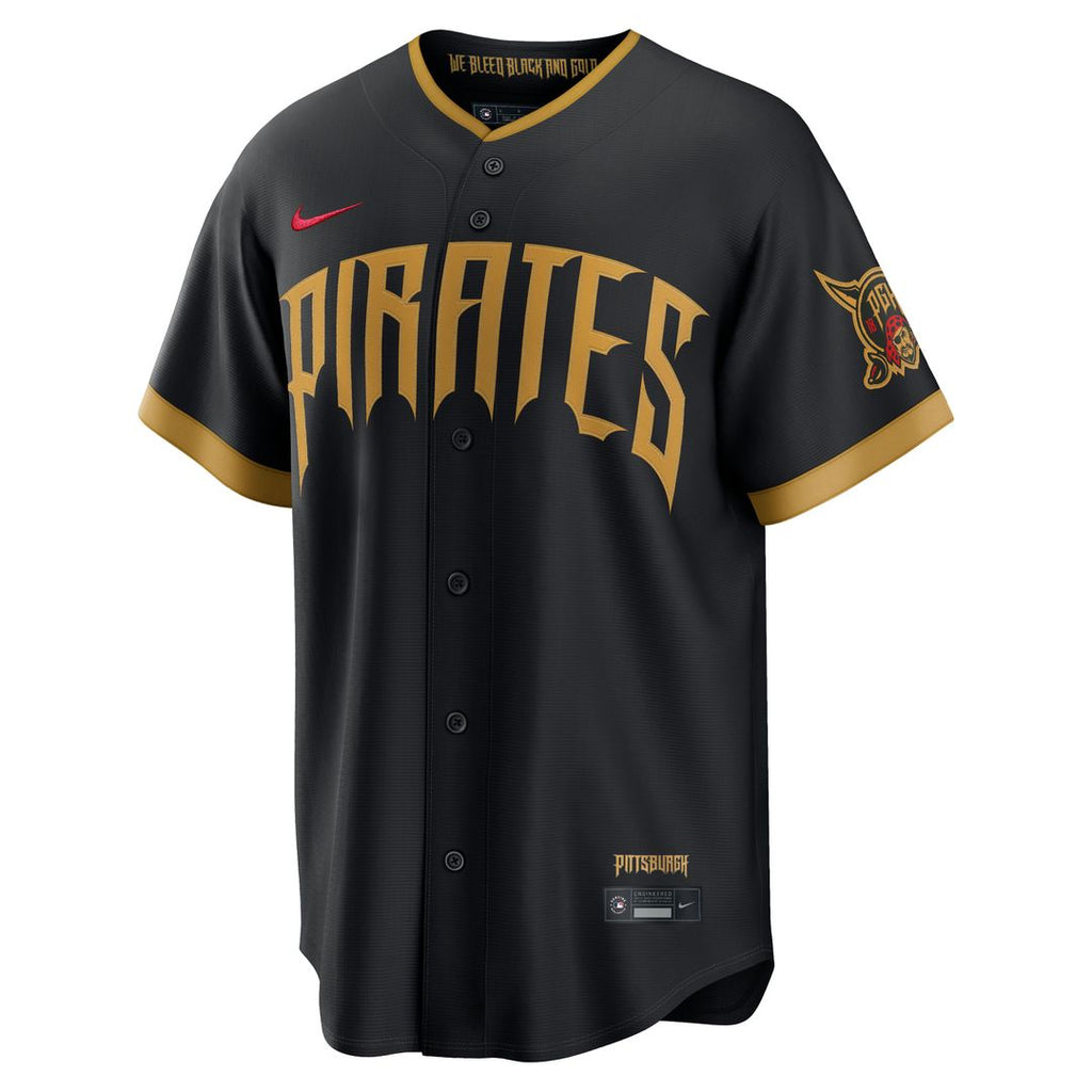Pittsburgh Pirates Roberto Clemente Nike 2026 City Connect Stadium Jersey - Black Team Jersey Sports Fan Apparel