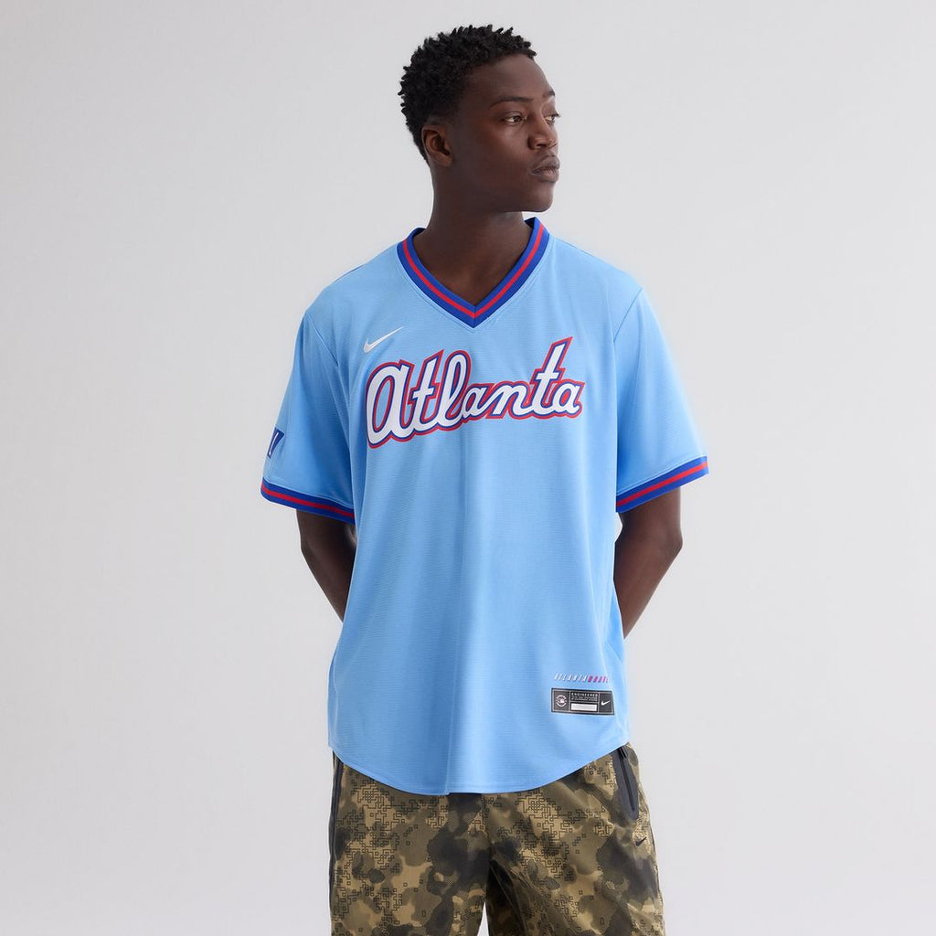 Atlanta Braves Nike 2026 City Connect Stadium Jersey - Powder Blue Team Jersey Sports Fan Apparel