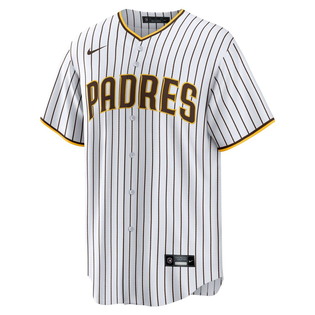 San Diego Padres Jackson Merrill Nike Home Replica Jersey - White Team Jersey Sports Fan Apparel