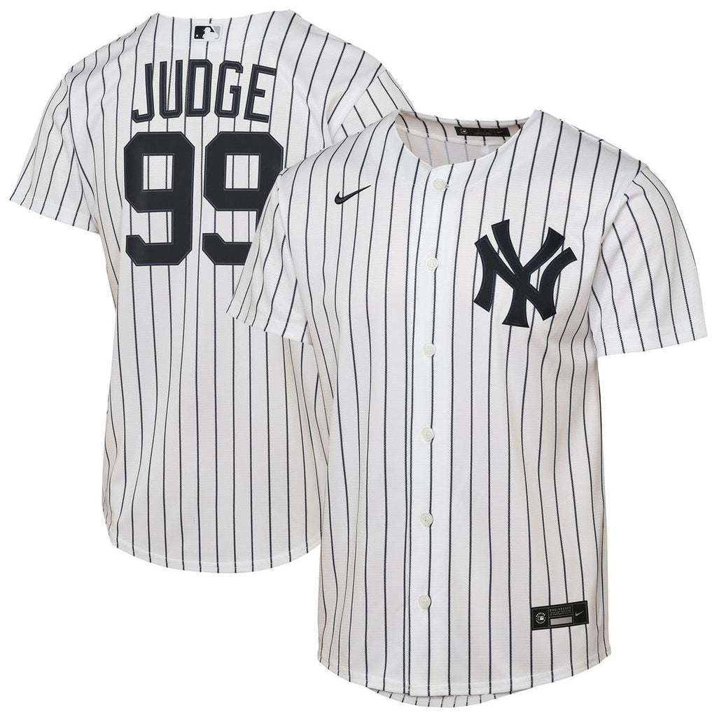 New York Yankees Aaron Judge Nike Youth Home Replica Player Jersey - White Team Jersey Sports Fan Apparel