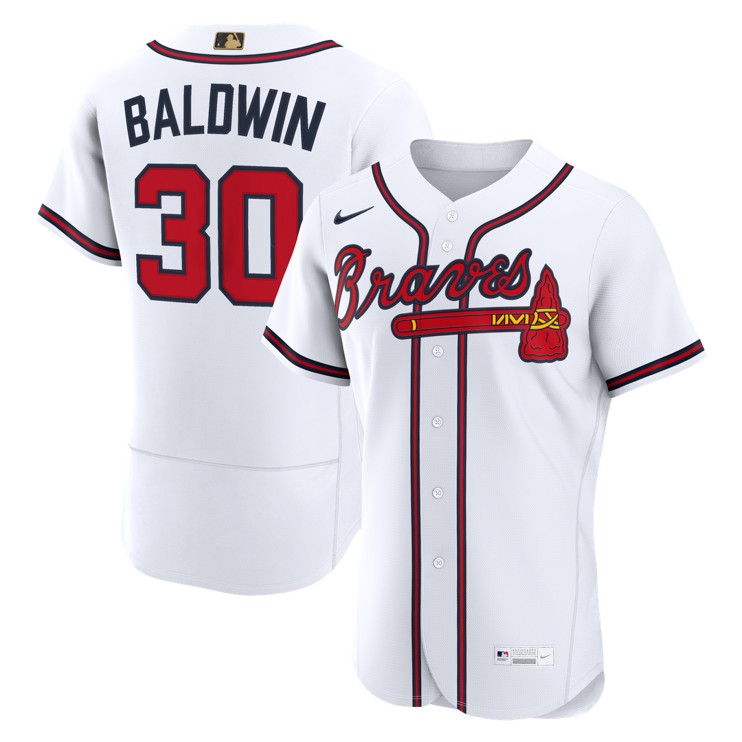 Atlanta Braves Drake Baldwin Nike MLB Awards Authentic Jersey - Red Team Jersey Sports Fan Apparel