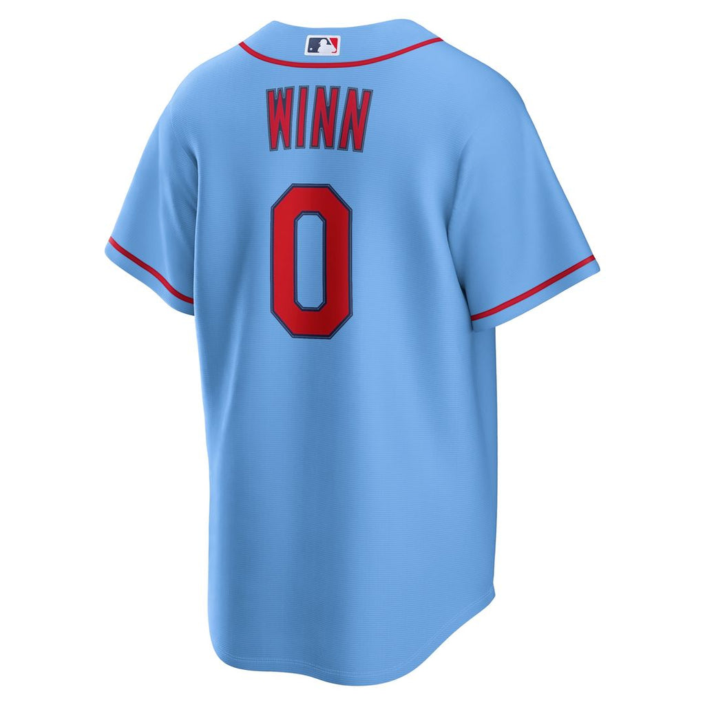St. Louis Cardinals Masyn Winn Nike Alternate Replica Jersey - Light Blue Team Jersey Sports Fan Apparel
