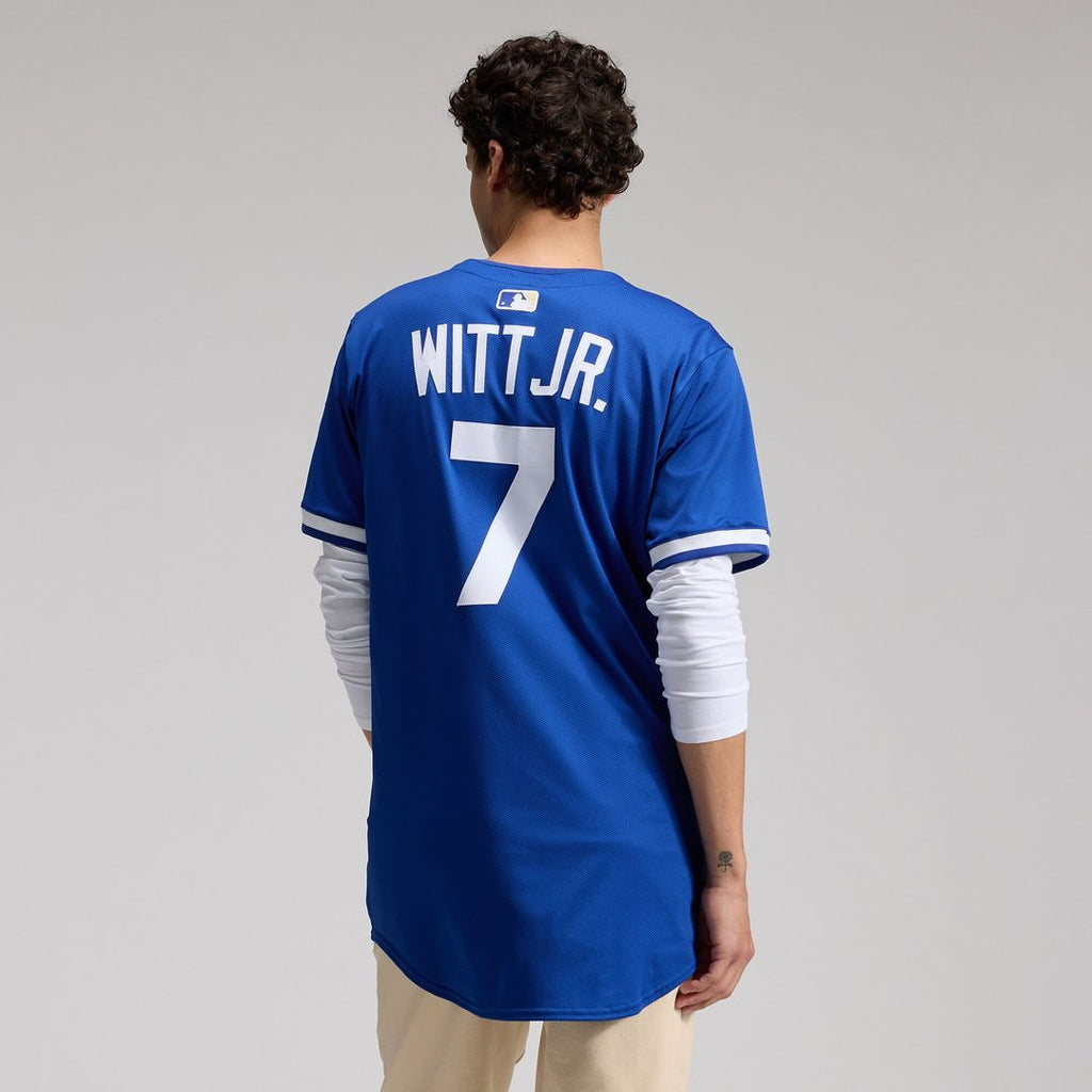 Kansas City Royals Bobby Witt Jr. Nike Home ElitePlayer Jersey - White Team Jersey Sports Fan Apparel