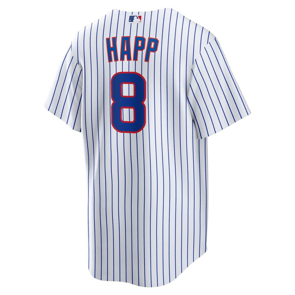 Chicago Cubs Ian Happ Nike Home Replica Jersey - White Team Jersey Sports Fan Apparel