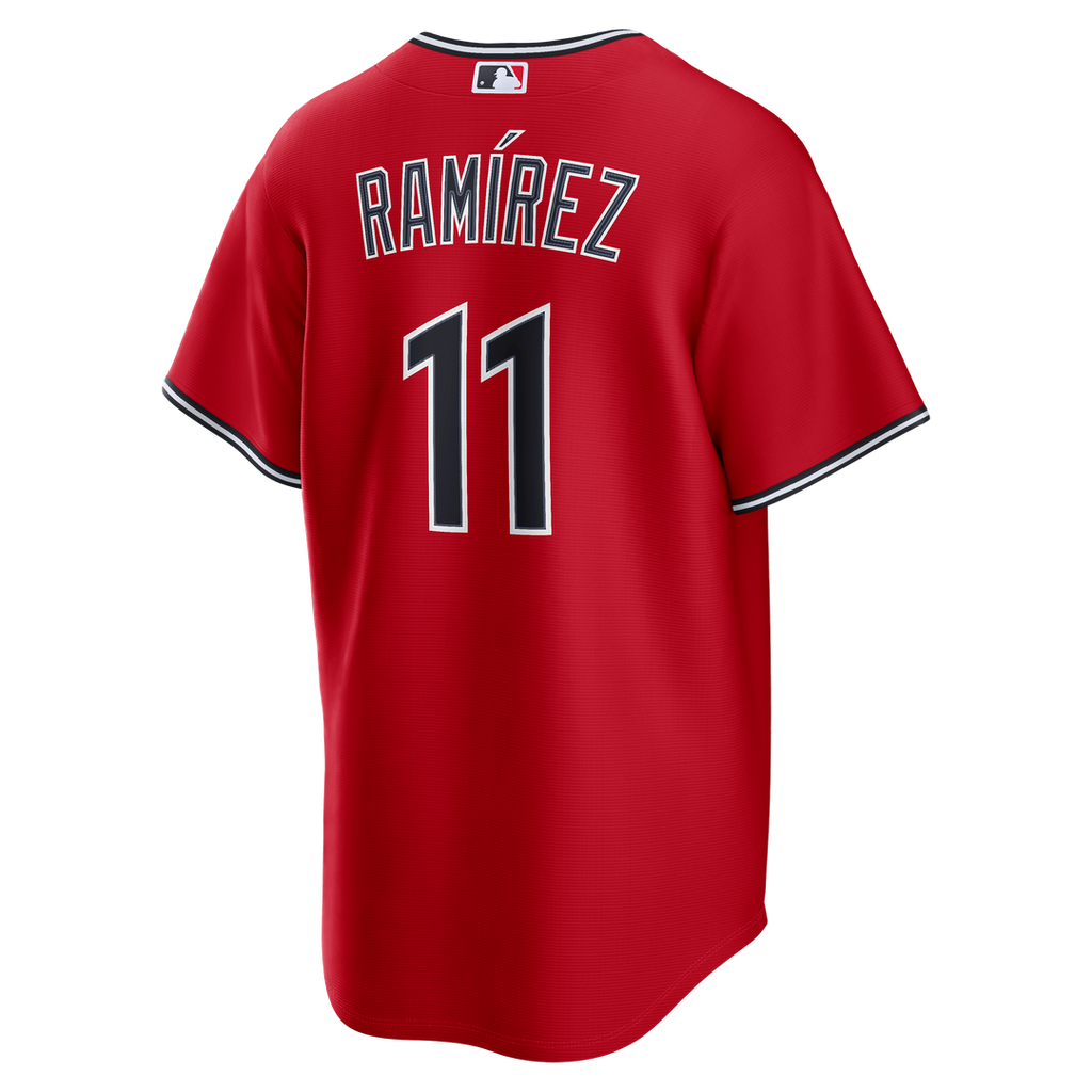 Cleveland Guardians José Ramírez Nike Alternate Replica Jersey - Red Team Jersey Sports Fan Apparel