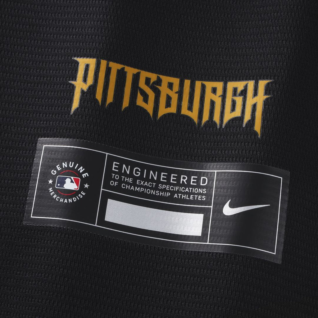 Pittsburgh Pirates Konnor Griffin Nike 2026 City Connect Stadium Jersey - Black Team Jersey Sports Fan Apparel