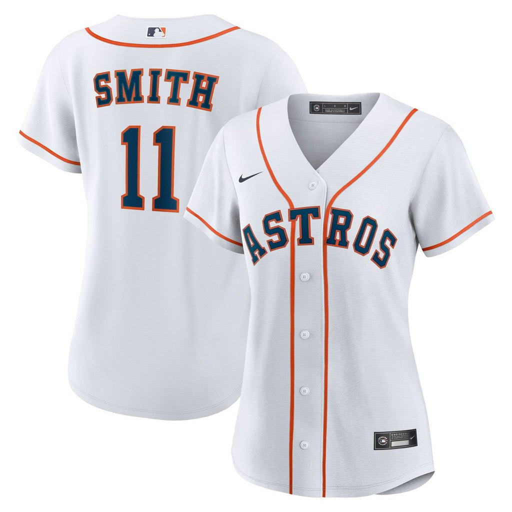 Houston Astros Cam Smith Nike Women's Home Replica Jersey - White Team Jersey Sports Fan Apparel