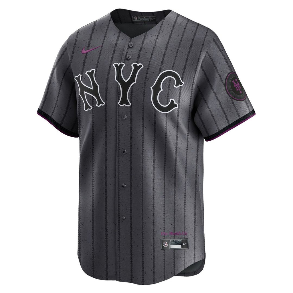 New York Mets Juan Soto Nike City Connect Limited Jersey - Gray Team Jersey Sports Fan Apparel
