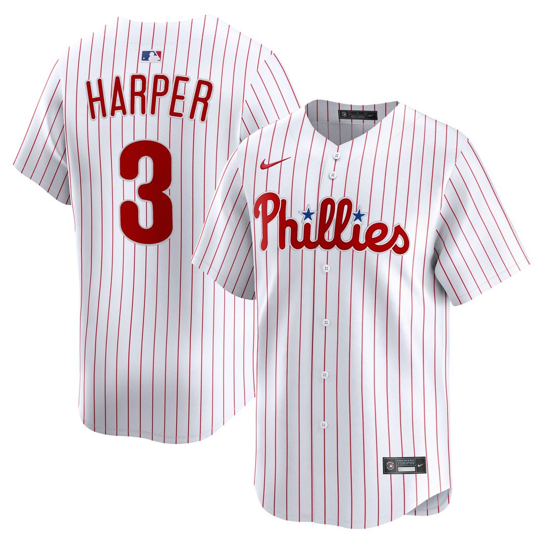 Philadelphia Phillies Bryce Harper Nike Alternate Limited Player Jersey - Light Blue Team Jersey Sports Fan Apparel