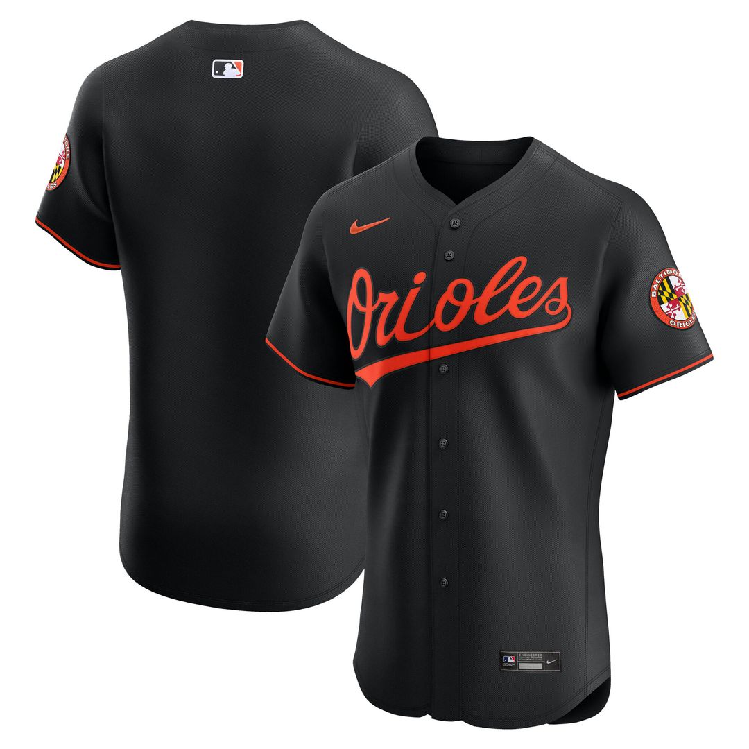 Baltimore Orioles Nike Home Elite Jersey - White Team Jersey Sports Fan Apparel