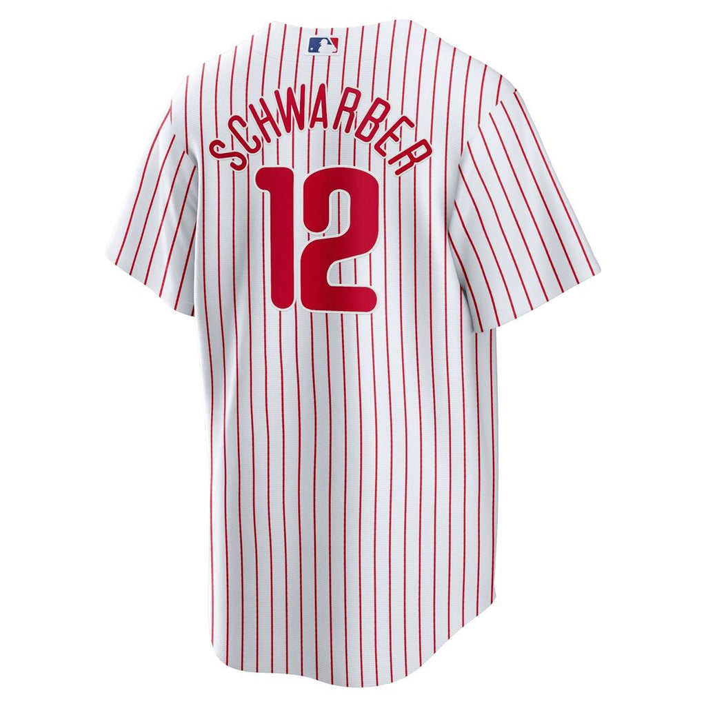 Philadelphia Phillies Kyle Schwarber Nike Replica Player Jersey - White Team Jersey Sports Fan Apparel