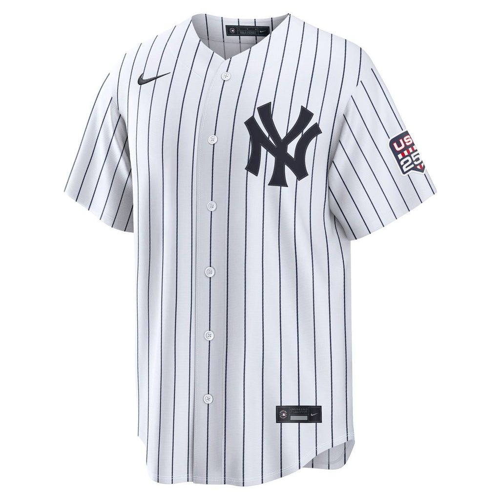 New York Yankees Aaron Judge Nike USA 250 Fourth of July Home Stadium Jersey - White Team Jersey Sports Fan Apparel