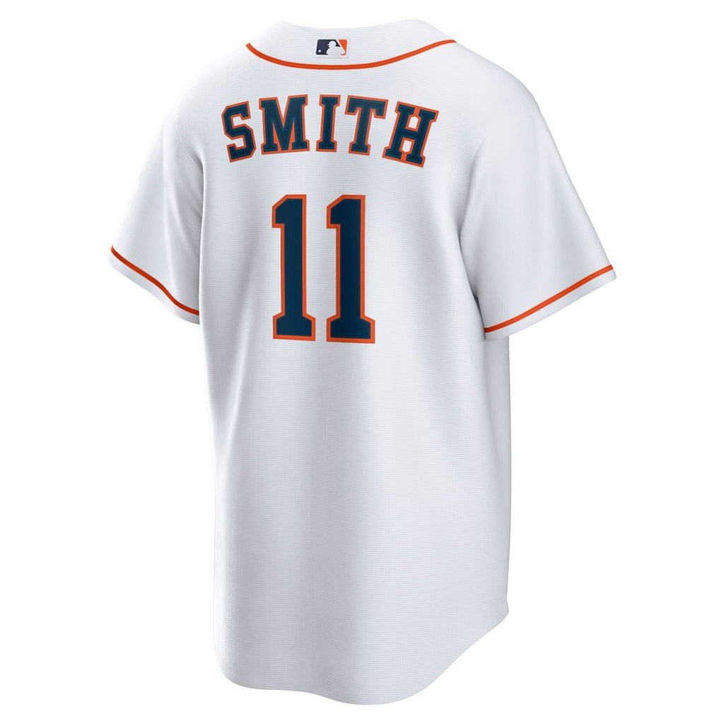 Houston Astros Cam Smith Nike Home Replica Jersey - White Team Jersey Sports Fan Apparel
