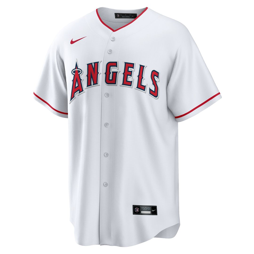 Los Angeles Angels Zach Neto Nike Home Replica Jersey - White Team Jersey Sports Fan Apparel