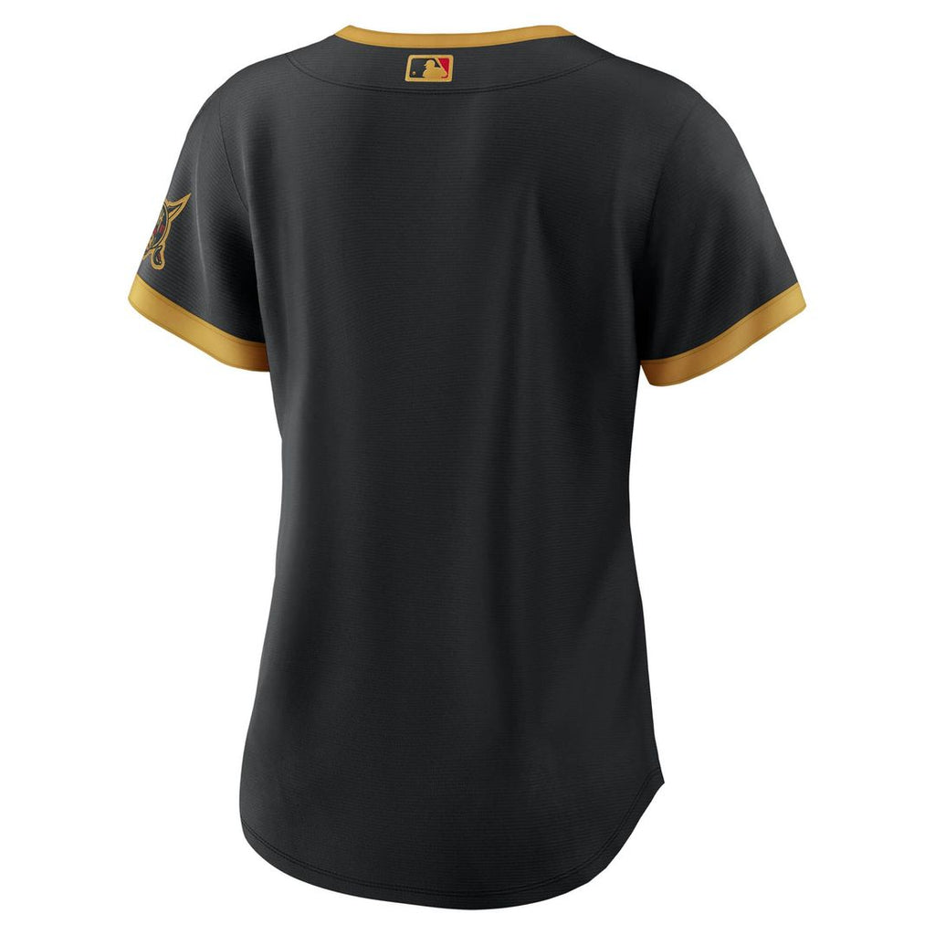 Pittsburgh Pirates Nike Women's 2026 City Connect Stadium Jersey - Black Team Jersey Sports Fan Apparel