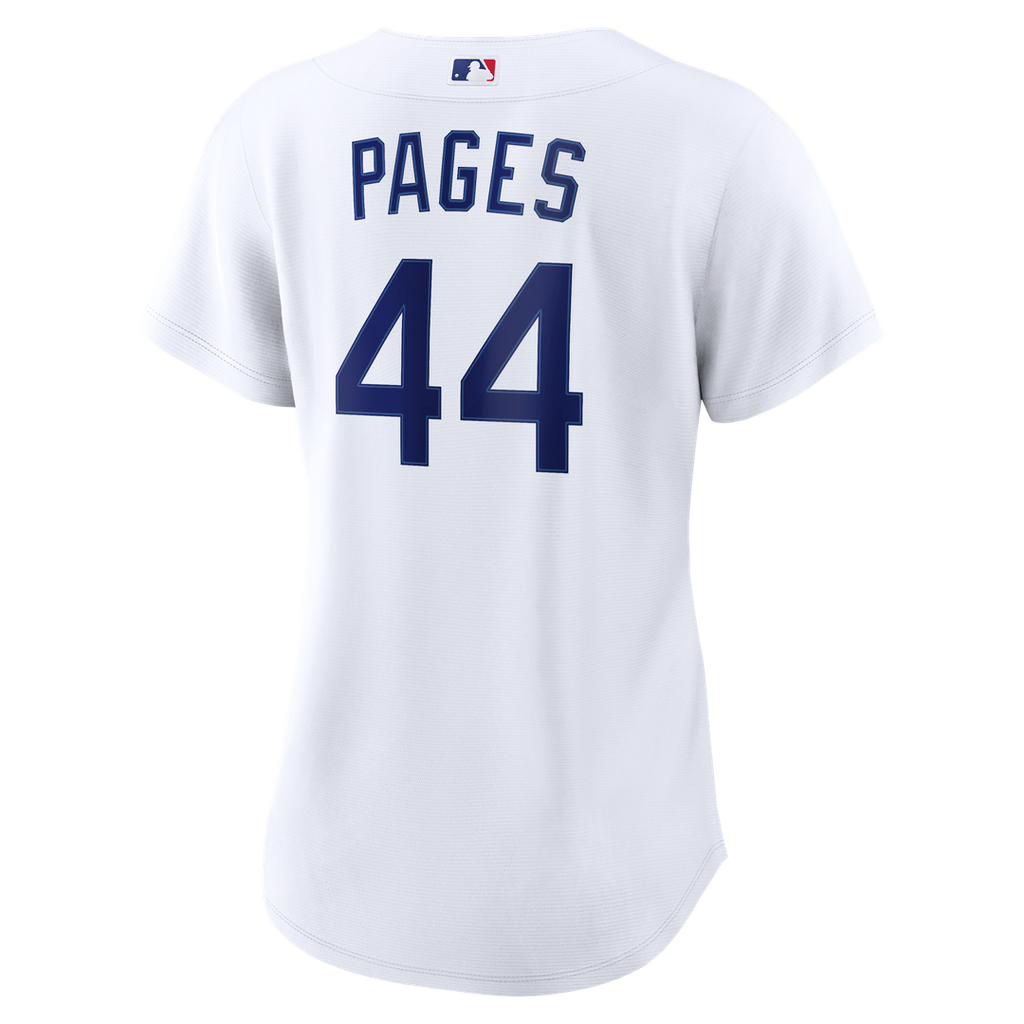 Los Angeles Dodgers Andy Pages Nike Women's Home Replica Jersey - White Team Jersey Sports Fan Apparel