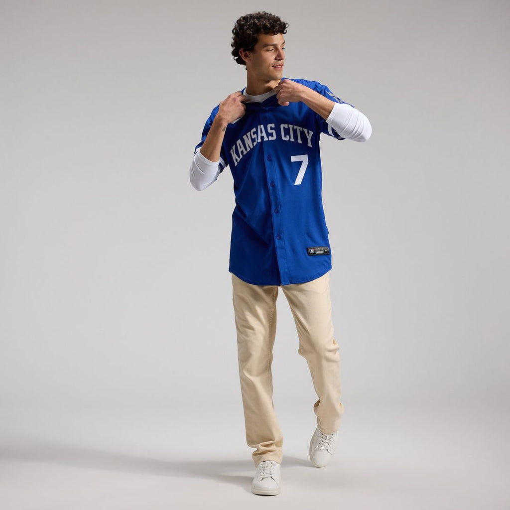 Kansas City Royals Bobby Witt Jr. Nike Home ElitePlayer Jersey - White Team Jersey Sports Fan Apparel