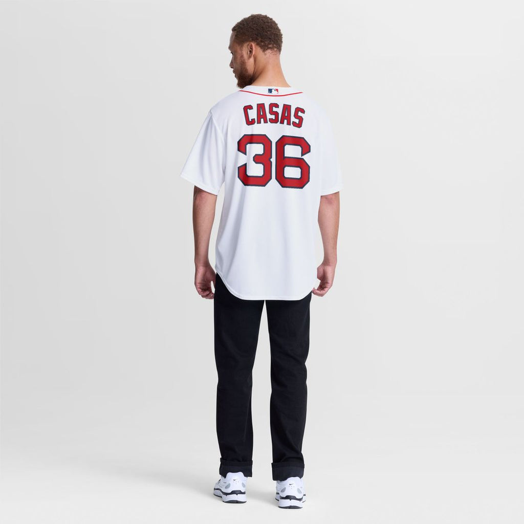Boston Red Sox Triston Casas Nike Home Replica Jersey - White Team Jersey Sports Fan Apparel