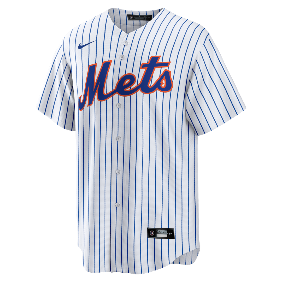 New York Mets Nike Home Big & Tall Replica Jersey - White Team Jersey Sports Fan Apparel