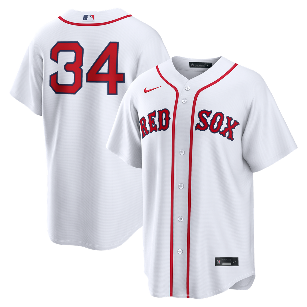 Boston Red Sox David Ortiz Nike Home Replica Jersey - White Team Jersey Sports Fan Apparel