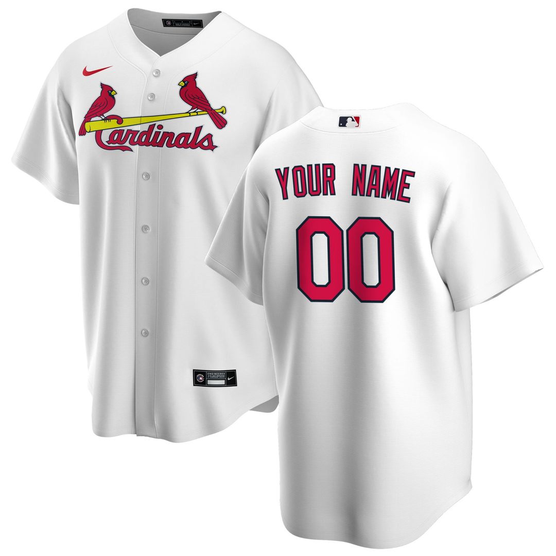 St. Louis Cardinals Nike Alternate Replica Custom Jersey - Light Blue Team Jersey Sports Fan Apparel