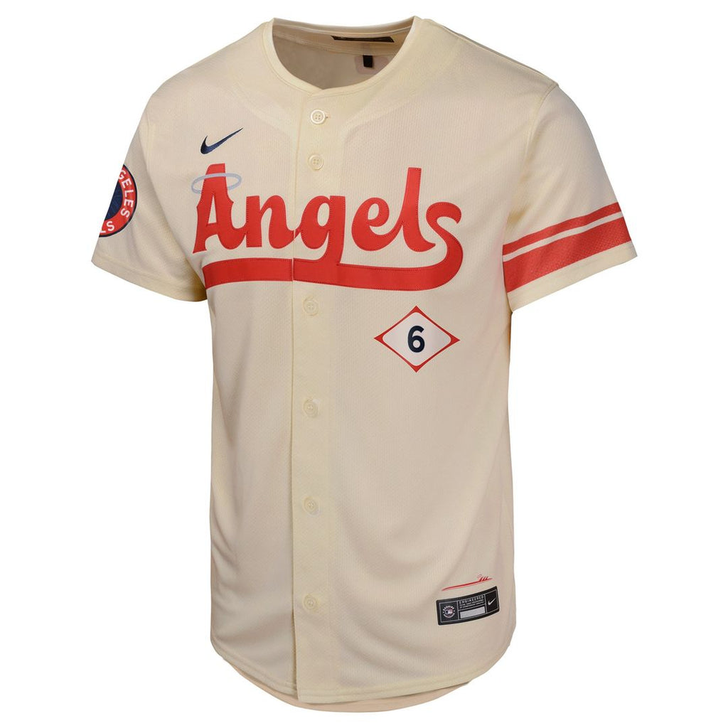 Los Angeles Angels Anthony Rendon Nike Youth City Connect Limited Player Jersey - Cream Team Jersey Sports Fan Apparel