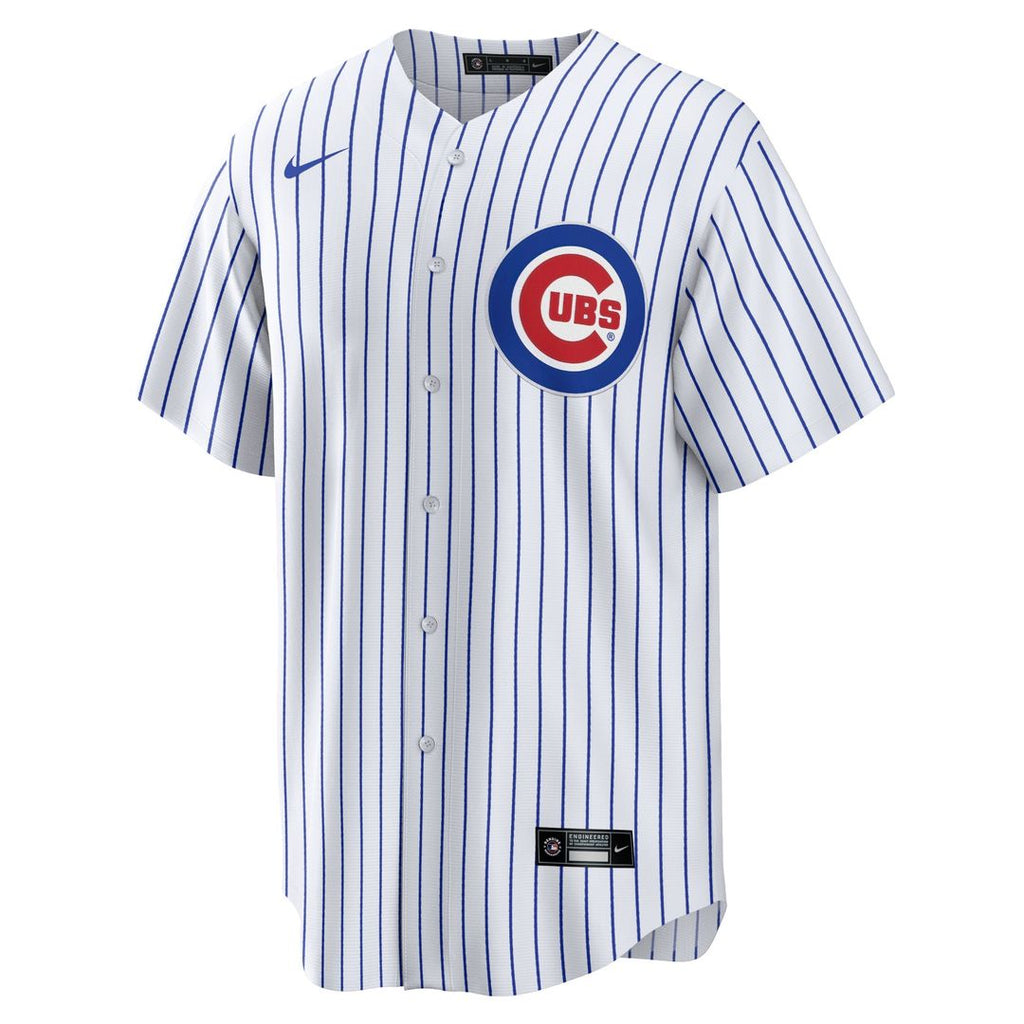 Chicago Cubs Ian Happ Nike Home Replica Jersey - White Team Jersey Sports Fan Apparel