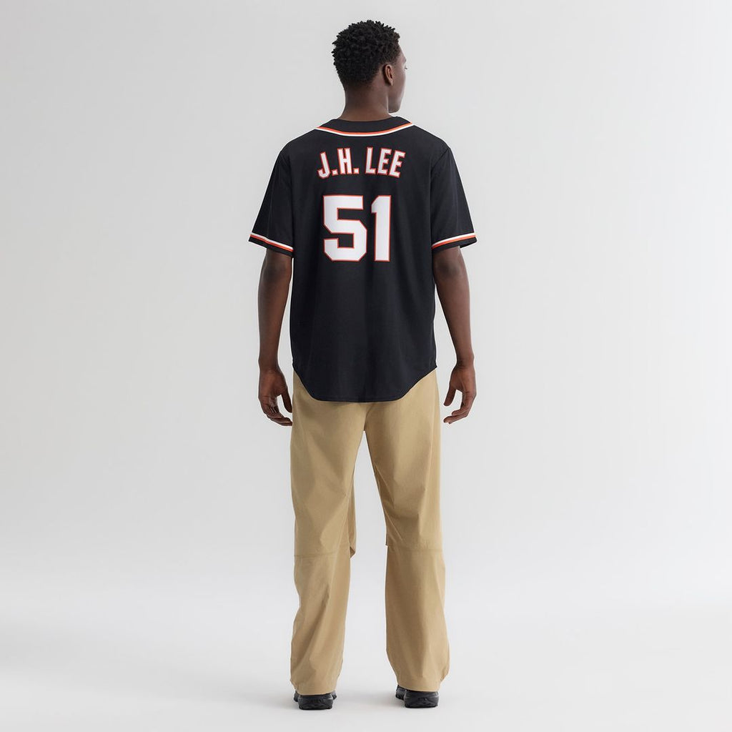 San Francisco Giants Jung Hoo Lee Nike Fashion Replica Black Out Jersey Team Jersey Sports Fan Apparel