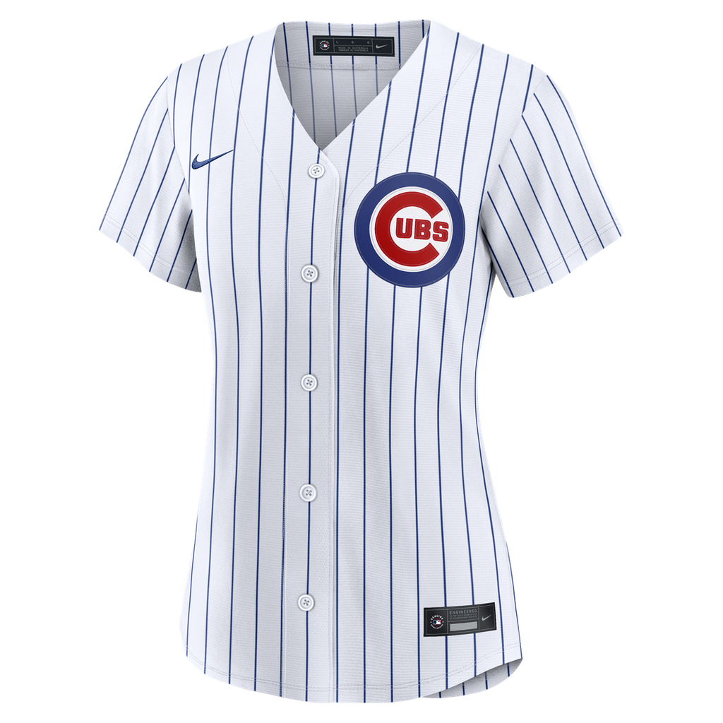 Chicago Cubs Pete Crow - Armstrong Nike Women's Home Replica Jersey - White Team Jersey Sports Fan Apparel