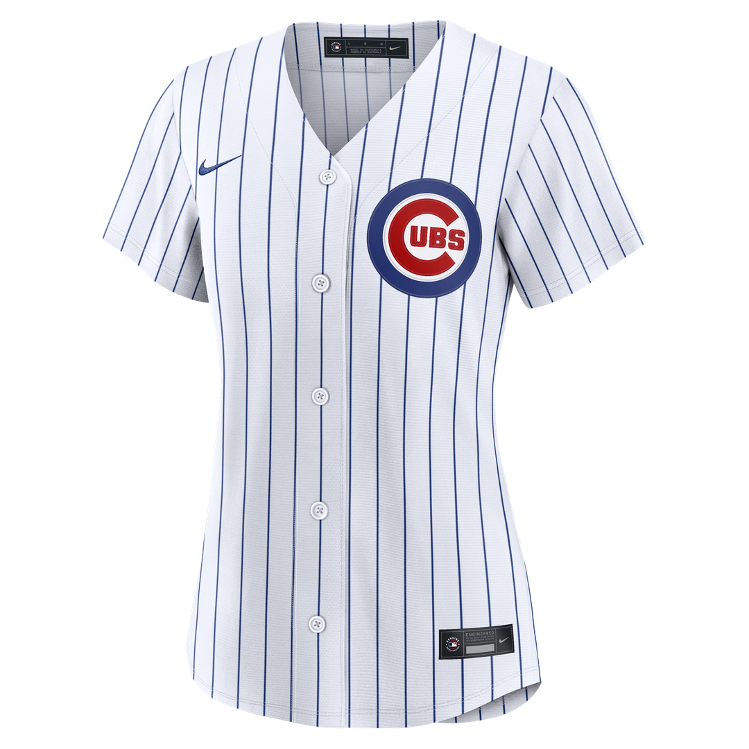 Chicago Cubs Pete Crow - Armstrong Nike Women's Home Replica Jersey - White Team Jersey Sports Fan Apparel