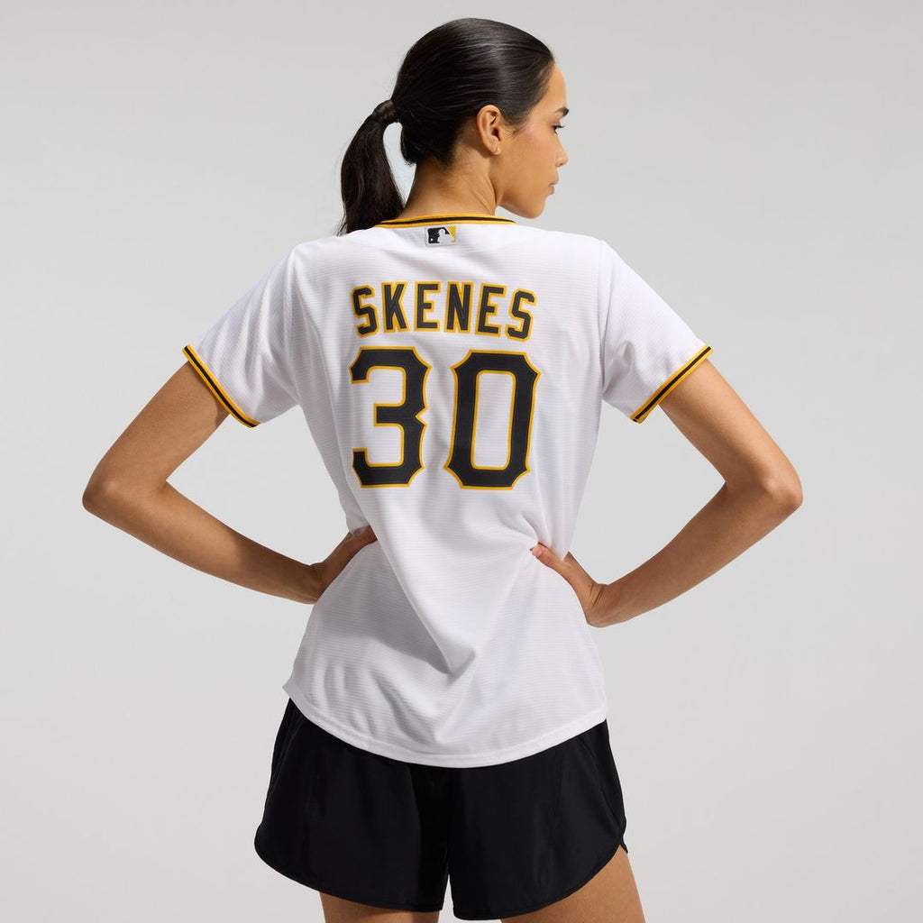 Pittsburgh Pirates Paul Skenes Nike Women's Home Replica Player Jersey - White Team Jersey Sports Fan Apparel